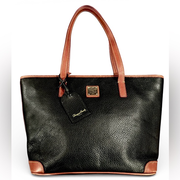 Dooney & Bourke Charleston Shopper Tote Bag Pebbled Leather - Picture 12 of 12